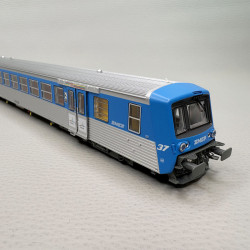1/87 EPM COFFRET 3 VOITURES RRR N°37 LIVREE BLEU TER RHONES ALPES  SNCF
