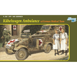 KUBELWAGEN AMBULANCE 1/35 DRAGON