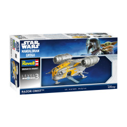 RAZOR CREST STAR WARS THE MANDALORIAN AND GROGU 1/72 REVELL