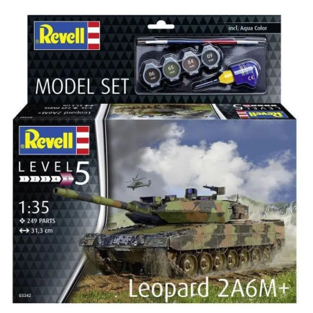 MODEL SET LEOPARD 2 A6M+ 1/35 REVELL