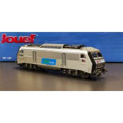 1/87 JOUEF LOCOMOTIVE ELECTRIQUE BB 26163R LIVREE FLUO GRAND EST ANALOGIQUE SNCF