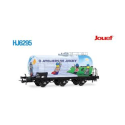 1/87 JOUEF WAGON CITERNE 3 ESSIEUX VTG ATELIER DE JOIGNY EVS SNCF