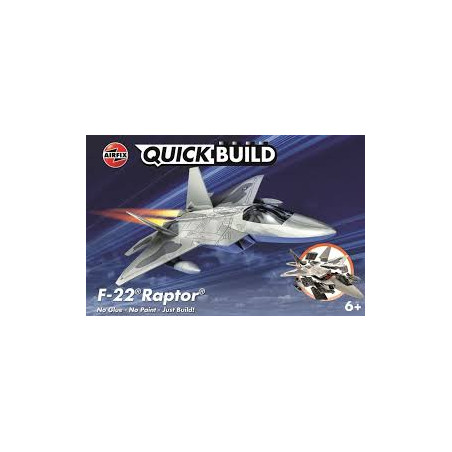 QUICKBUILD F22 RAPTOR AIRFIX