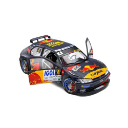 PEUGEOT 306 MAXI WHITE N°4 RALLYE DU MONT BLANC 2021 1/18 SOLIDO