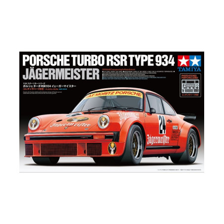 PORSCHE TURBO RSR TYPE 934 JAGERMEISTER 1/24 TAMIYA