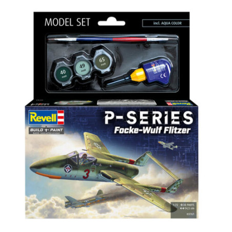 MODEL SET FOCKE WULF TL JAGER FLITZER 1/72 REVELL
