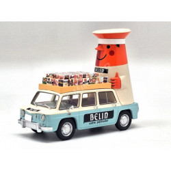 RENAULT 8 GUERTON BELIN TDF 1965 VERSION 2 AVEC PETIT PERSONNAGE 1/43 FRANSTYLE