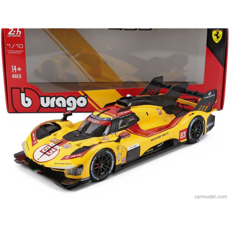 FERRARI 499P 3.0L TURBO V6 N°83 24H DU MANS 2025 1ER  1/18 BURAGO