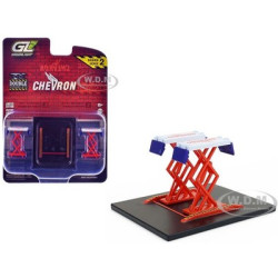 PONTS ELEVATEURS A CISEAUX DOUBLE CHEVRON 1/64 GREENLIGHT