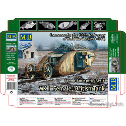 MK I FEMALE 1/72 MASTERBOX
