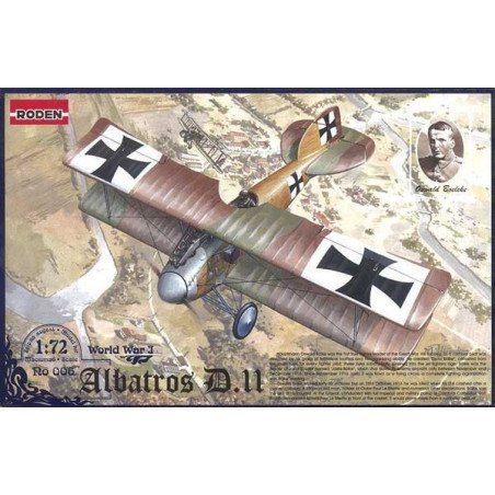 ALBATROS D.II 1/72 RODEN