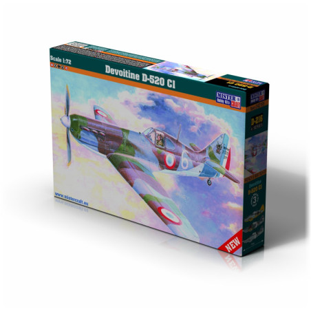 DEVOITINE D-520 CI 1/72 MISTERCRAFT
