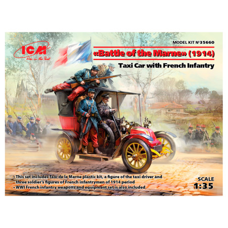 TAXI DE LA MARNE 1914 1/35 ICM