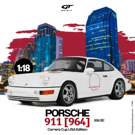 PORSCHE 911 964 CARRERA CUP USA EDITION GRAND PRIX 1992 1/18 GT SPIRIT