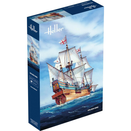 GOLDEN HIND 1/200 HELLER
