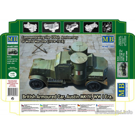 AUSTIN MK IV 1/72 MASTERBOX