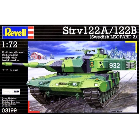 STRV 122A/122B 1/72 REVELL