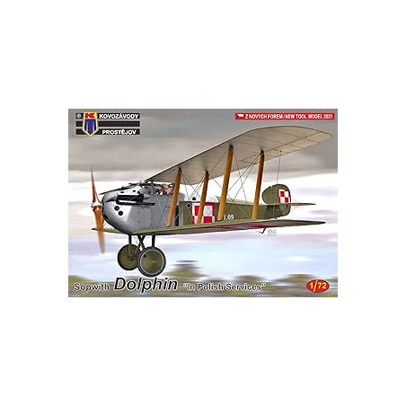 SOPWITH DOLPHIN 1/72 KOVOZAVODY PROSTEJOV