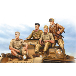 EQUIPAGES DE CHAR ALLEMANDS PANZER TROPICAL 1/35 HOBBY BOSS