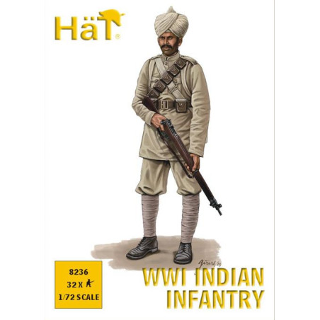 INFANTERIE INDIENNE 1/72 HAT