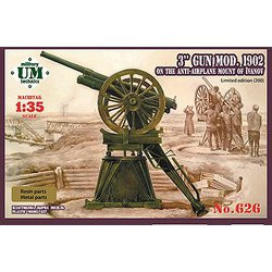 CANON DE 3" MODELE 1902 ANTI AERIEN IVANOV 1/35 UM