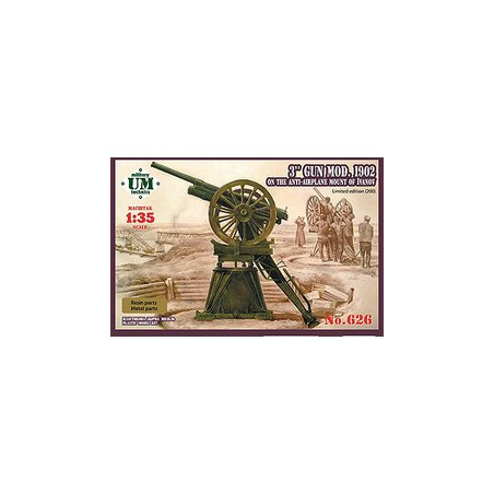 CANON DE 3" MODELE 1902 ANTI AERIEN IVANOV 1/35 UM