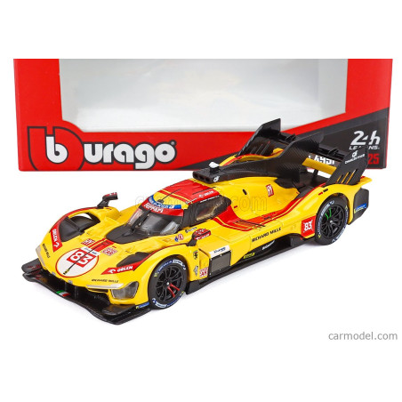 FERRARI 499P 3.0L TURBO V6 N°83 24H DU MANS 2025 1ER  1/43 BURAGO