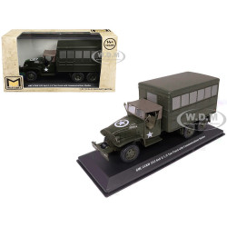 GMC CCKW 353 6X6 2-1/2 AVEC COMMUNICATION SHELTER 1/43 MOTOR CITY CLASSIC