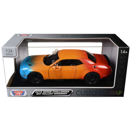 DODGE CHALLENGER SRT HELLCAT WIDEBODY CUSTOM 2018 1/24 MOTORMAX