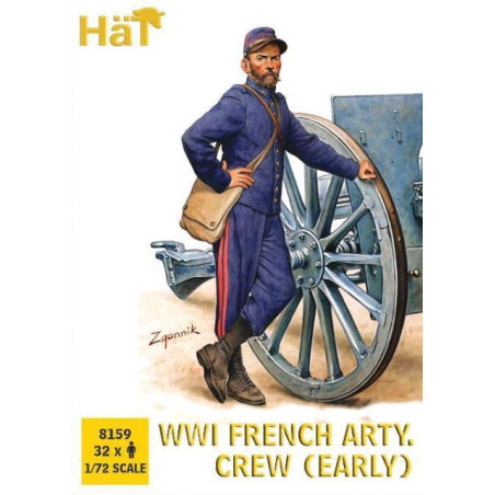 EQUIPAGE D'ARTILLERIE FRANCAISE 1/72 HAT