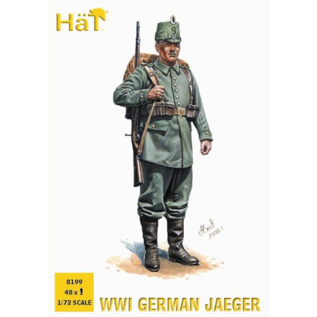 CHASSEURS ALLEMANDS 1/72 HAT
