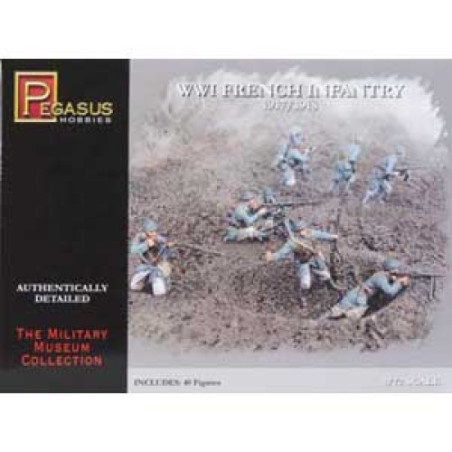 INFANTERIE FRANCAISE 1917/1918 1/72 PEGASUS