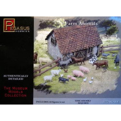 ANIMAUX DE LA FERME 1/72 PEGASUS
