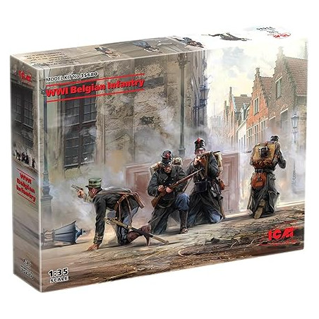 INFANTERIE BELGE 1/35 ICM