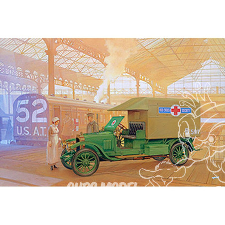 VAUXHALL D-TYPE AMBULANCE 1/72 RODEN