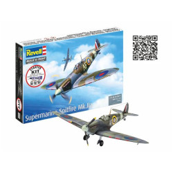 STARTER KIT SPITFIRE MK.IIA 1/72 REVELL
