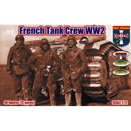 EQUIPAGE DE CHAR FRANCAIS 1/72 ORION