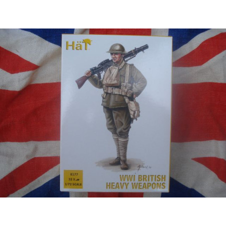 ARMES LOURDES BRITANNIQUE 1/72 HAT