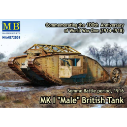 MK I MALE BATAILLE DE LA SOMME 1916 1/72 MASTERBOX