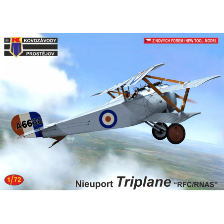 NIEUPORT TRIPLANE RFC/RNAS 1/72 KOVOZAVODY PROSTEJOV