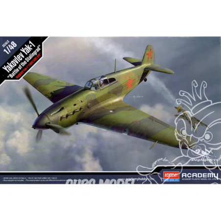 YAKOVLEV YAK-1 1/48 ACADEMY
