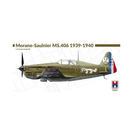 MORANE-SAULNIER MS.406 1939-1940 1/72 HOBBY 2000