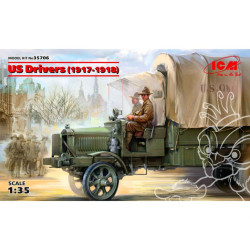 CONDUCTEURS AMERICAINS 1917-1918 1/35 ICM