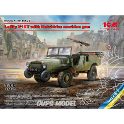 LAFFLY V15T WITH HOTCHKISS MG 1/35 ICM