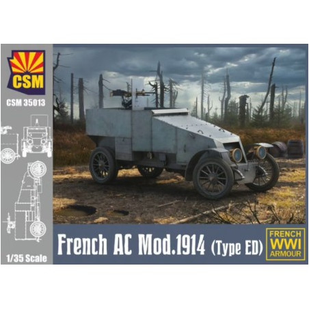 FRENCH AC MOD.1914 TYPE ED 1/35 CSM