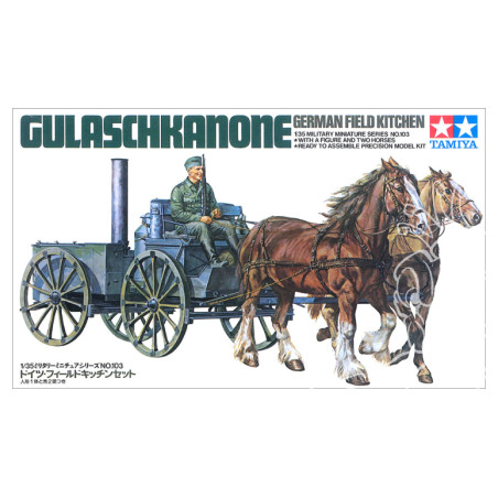 CUISINE DE CAMPAGNE ALLEMANDE 1/35 TAMIYA