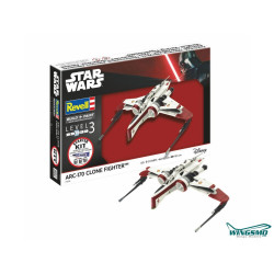 STARTER KIT ARC-170 FIGHTER STAR WARS 1/83 REVELL