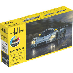 STARTER KIT MERCEDES C9 1/43 HELLER
