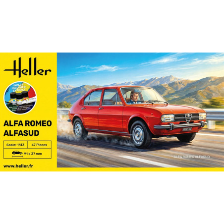STARTER KIT ALFA ROMEO ALFASUD 1/43 HELLER