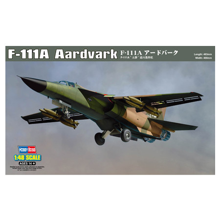 F-111A AARDVARK 1/48 HOBBY BOSS